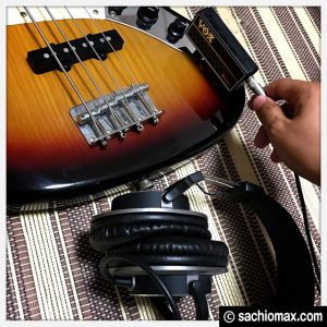 【バンドやろうぜ！】自宅練習にVOXベースギター用『アンプラグ2』