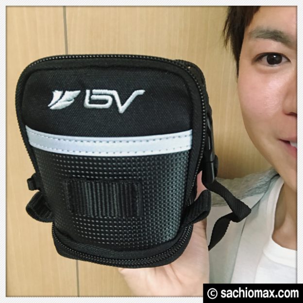 bv ビーブイ 自転車 用 ストラップ 式 サドル バッグ