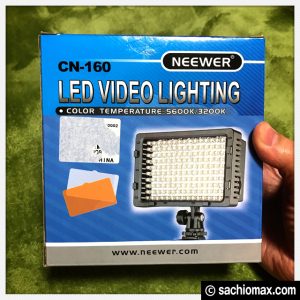 【コスパ高】LED160球ビデオライトが動画・写真撮影の照明に便利☆