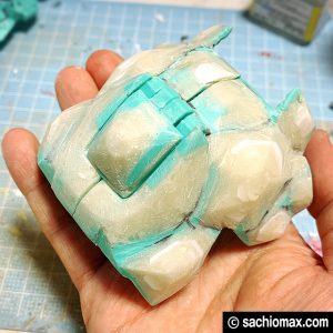【ZOIDS】ゾイドワイルド ガノンタス ケヅメリクガメ風に塗装する方法10