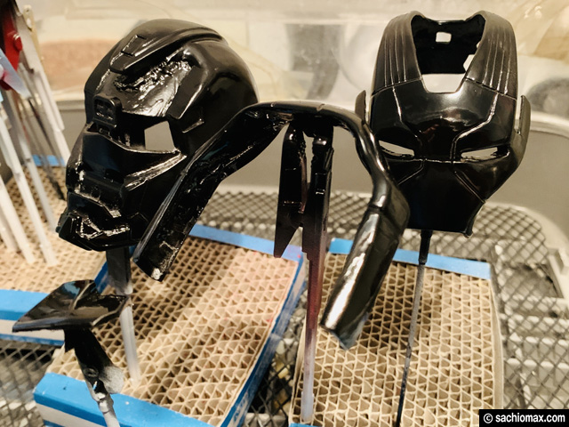 【週刊アイアンマン】ヘルメットをマーク17に改造100均DIY-後編--02