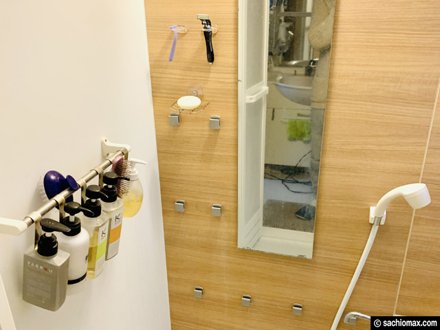 【浮かせる収納】ダイソー・セリア・無印アイテムで洗面所/浴室/他-05