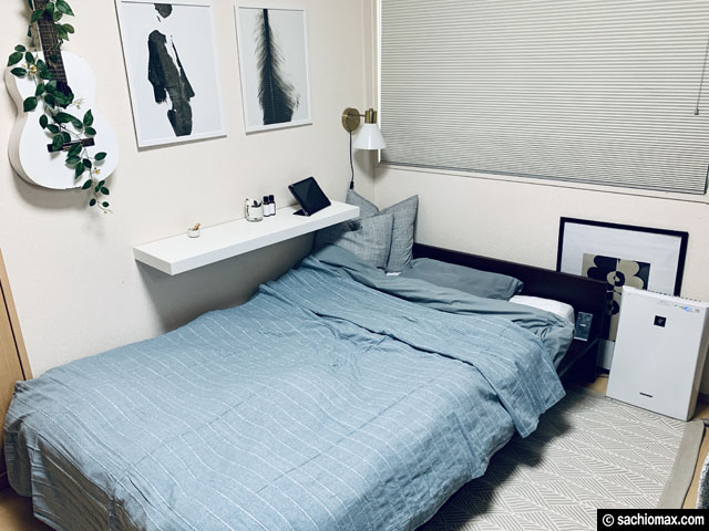 【IKEA/イケア】狭いベッドルームをお洒落にコーディネート-棚/照明-12