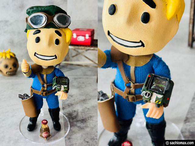 【Fallout】Pip-Boy 2000 Mk VI ミニチュアを作ってみた｜Construction Kitを完全再現！-05